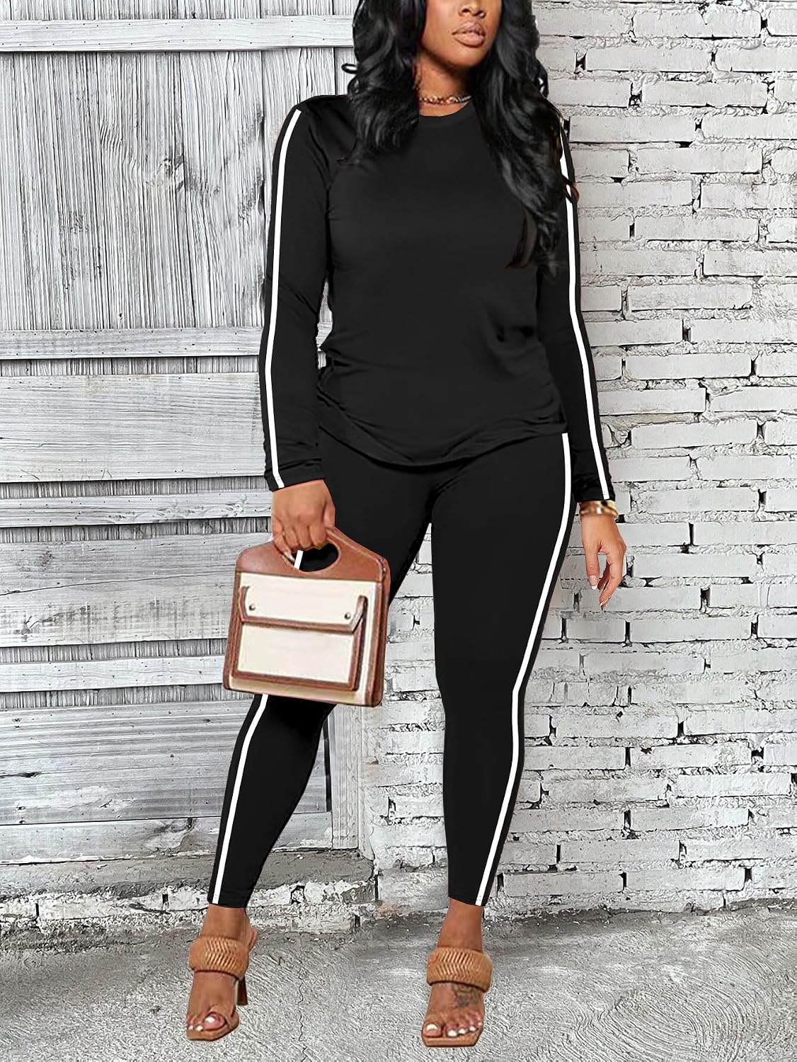 Detalle 2 de BNGPIKLY Women's Two-Piece Set, Polyester