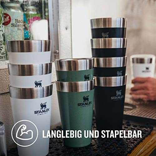 Thumbnail 6 de STANLEY 1913 Adventure Stacking Bierbecher 0,47 L – Hammertone Green