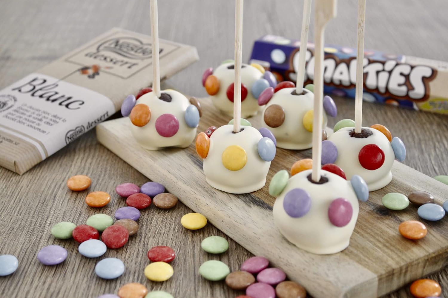 Thumbnail 3 de Smarties Bonbons Chocolatés – Tube géant 130 g (Lot de 4)