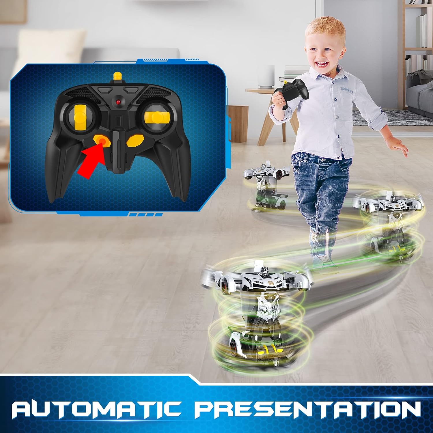 Thumbnail 4 de FDJ Remote Control Car Transformer