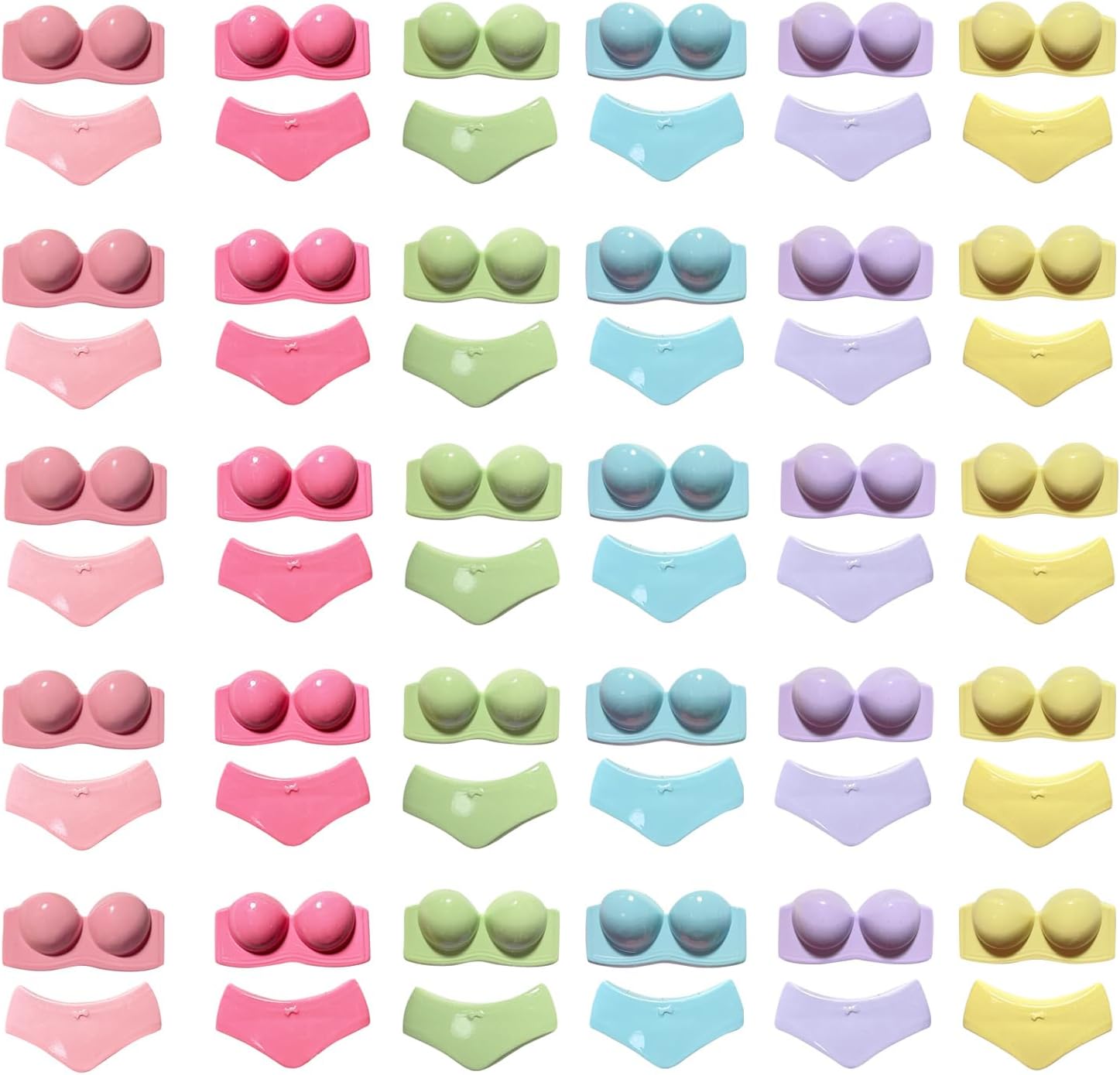 Detalle de Heiolox Resin Craft Charms, 30 Sets
