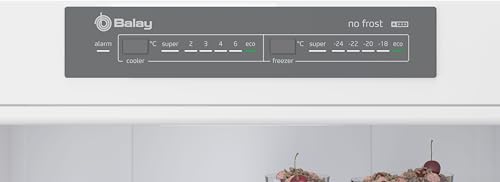 Thumbnail 12 de Balay 3KFE553WI: Frigorífico combinado NoFrost de 326 L en blanco