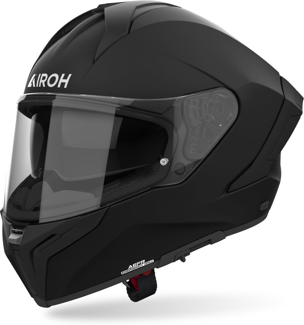 Detalle 2 de Casco Airoh Integrale Matryx Black Matt XS