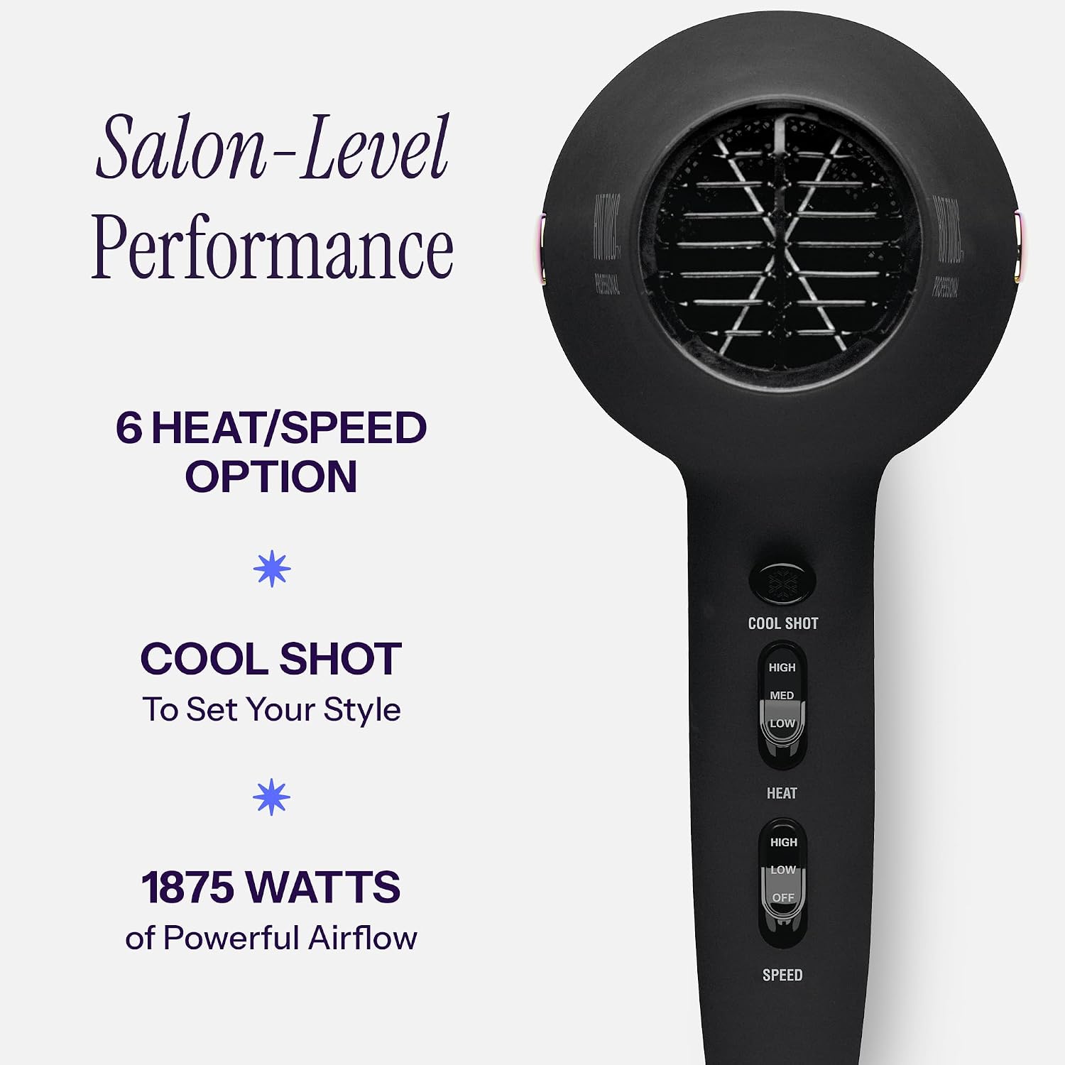 Detalle 2 de HOT TOOLS Professional Ceramic Rainbow 1875W Hair Dryer