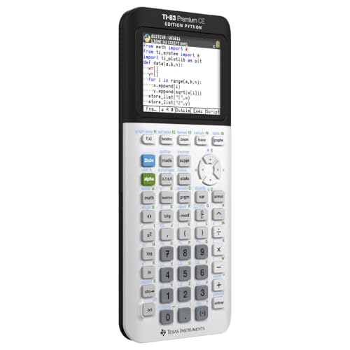 Detalle de Texas Instruments TI-83 Premium CE Edition Python — Calculatrice graphique avec mode examen