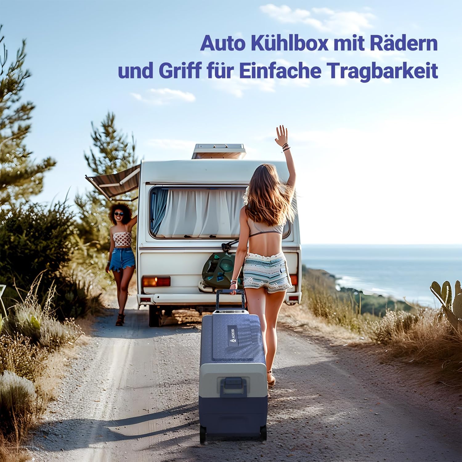 Thumbnail 5 de AAOBOSI Kompressor Kühlbox 50 L – Camping-Kühlbox