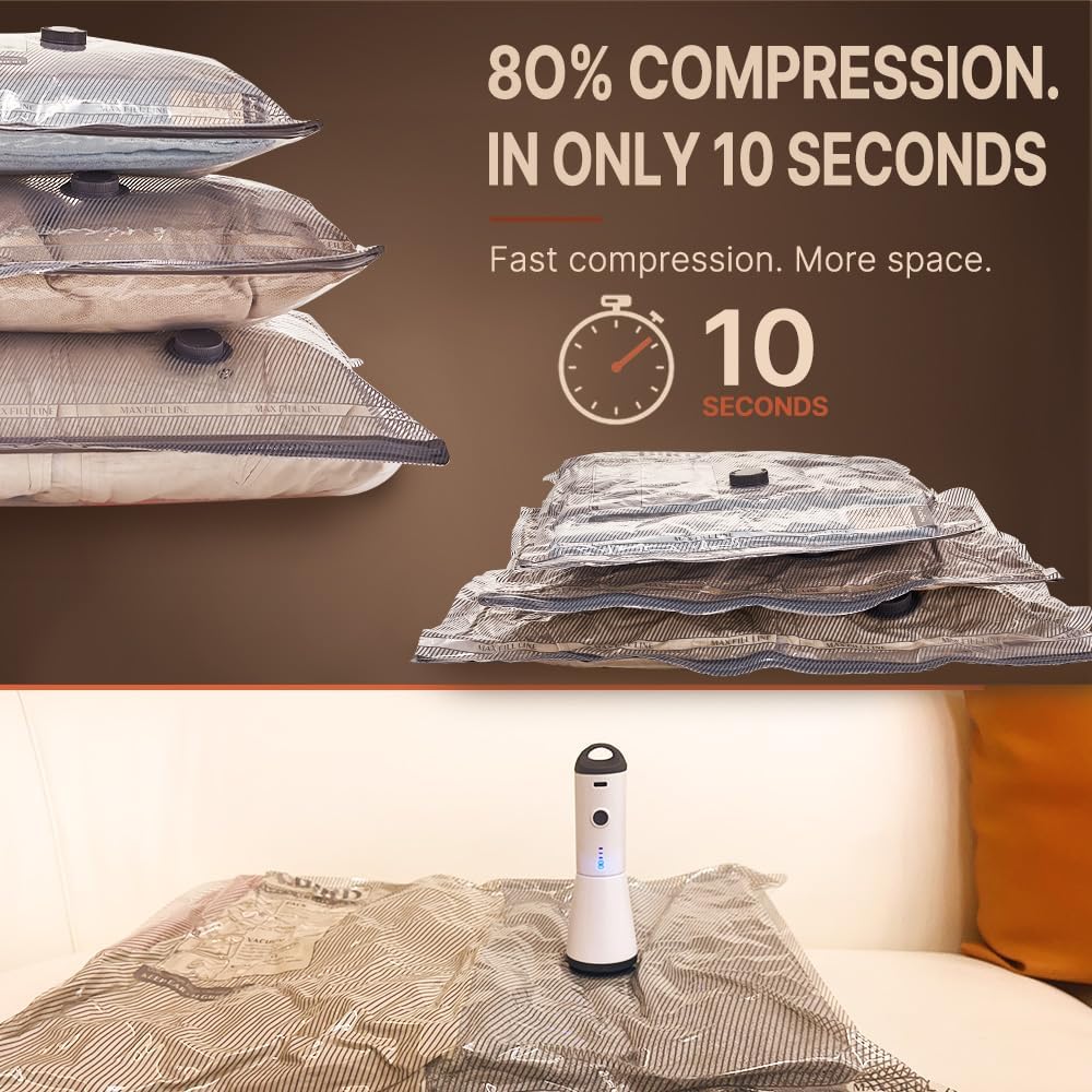 Detalle de Vacbird Travel vacuum bags 15 pack