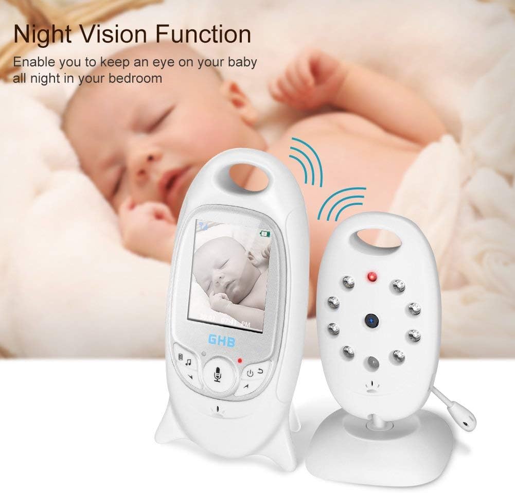 Detalle de GHB Video Baby Monitor with Night Vision 👶🏻📹