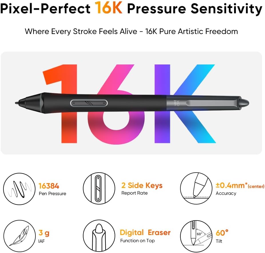 Detalle de XP-PEN Drawing Tablet, 13.3-Inch Screen