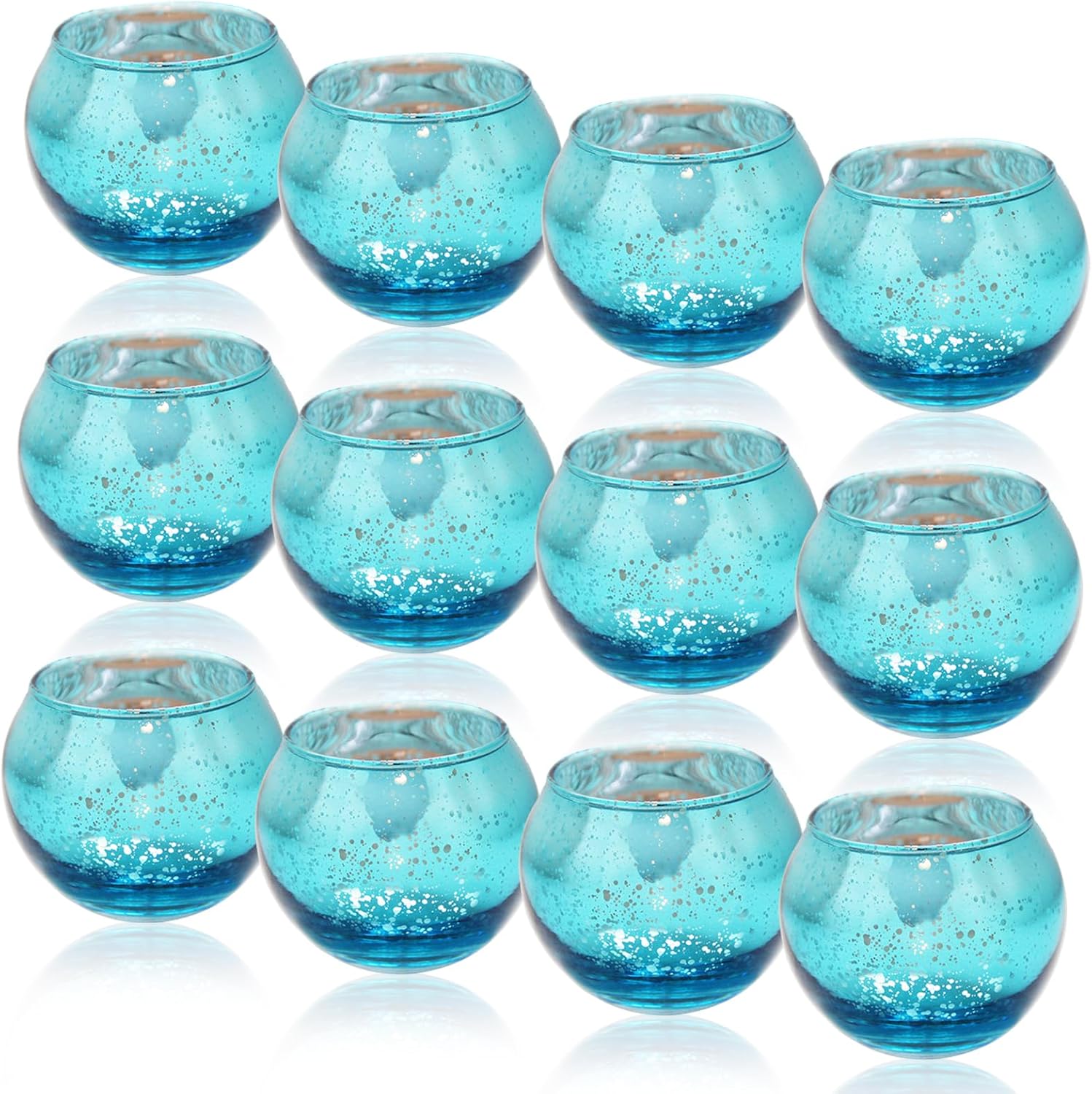 Teelichthalter 12er Set 5x5,5 cm 🕯