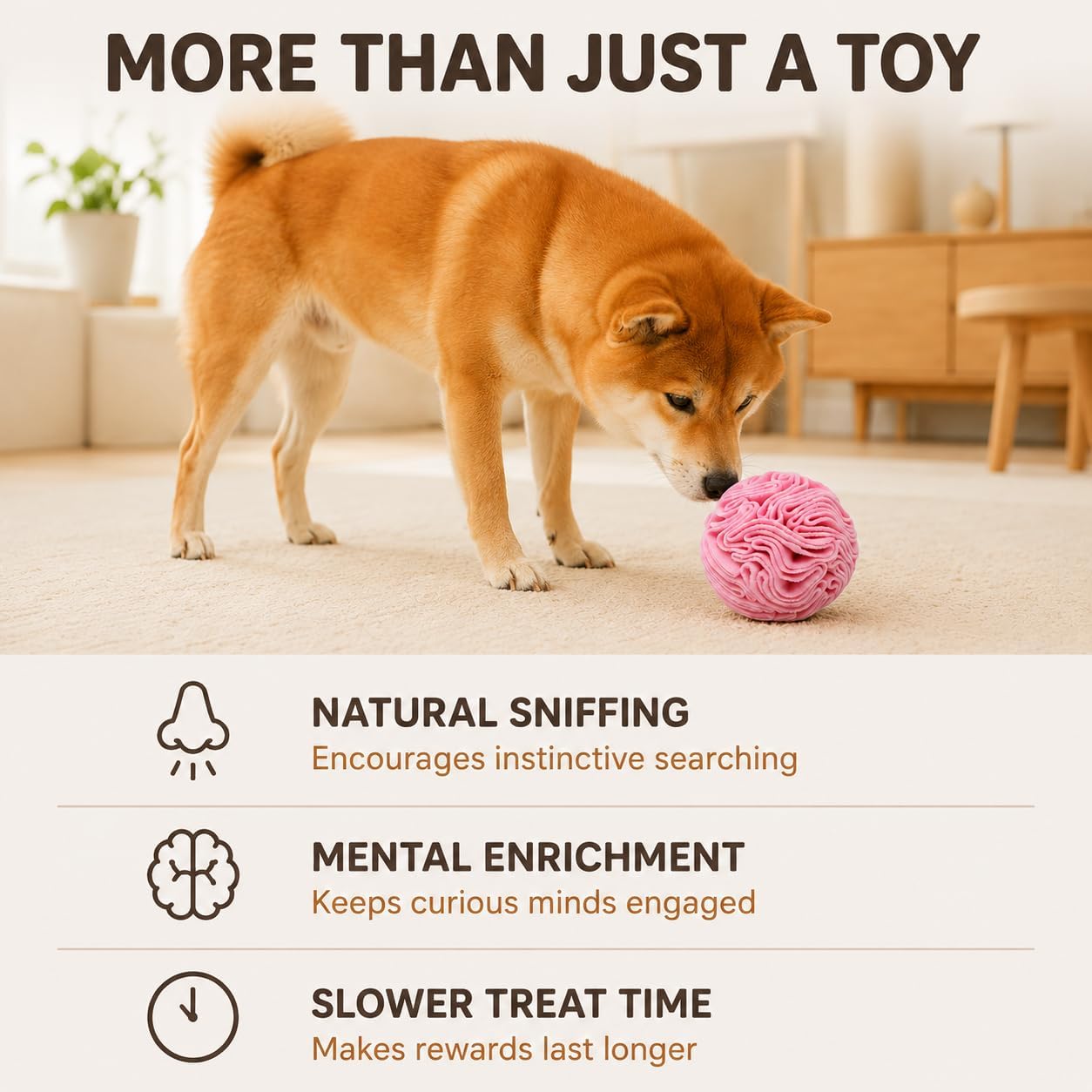 Thumbnail 2 de kmirepa Dog Snuffle Ball, 35 Hiding Areas