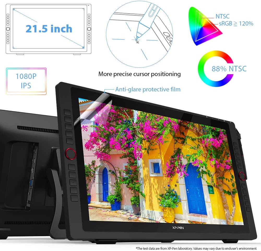 Detalle 2 de XP-PEN Artist 22R Pro 21.5-inch drawing monitor 🎨