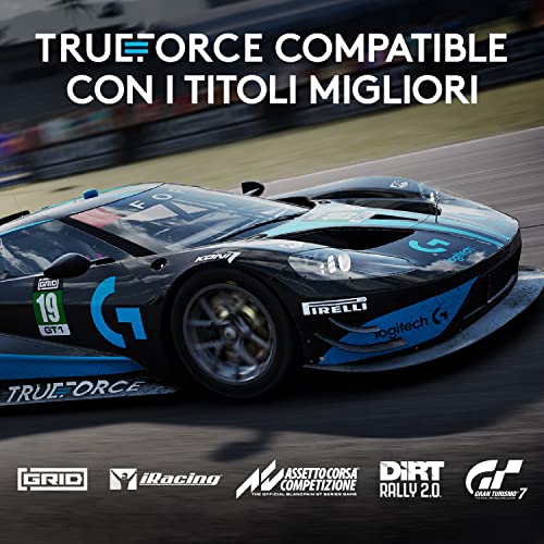 Thumbnail 10 de Logitech G G923 volante da corsa e pedali per PlayStation & PC: guida realistica e controllo avanzato