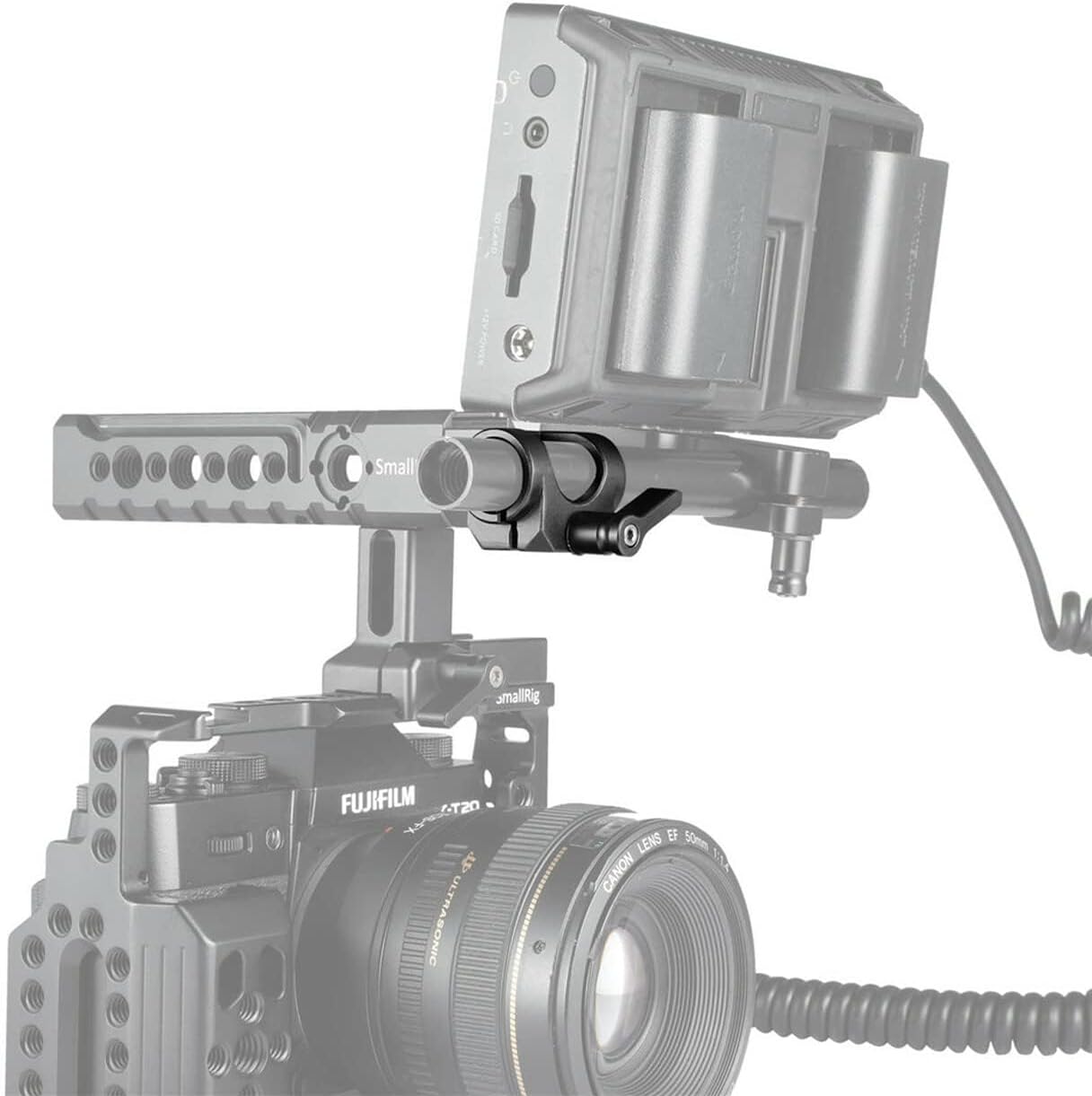 Detalle de SMALLRIG 1995 15mm Stangenklemme für Mikrofon