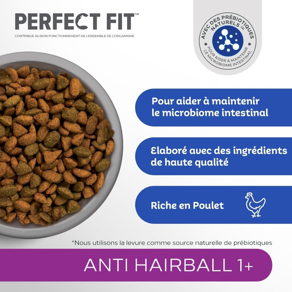 Detalle de PERFECT FIT Adulte 1+ Croquettes pour chat adulte – Pour chat stérilisé, 1,4 kg (lot de 5)