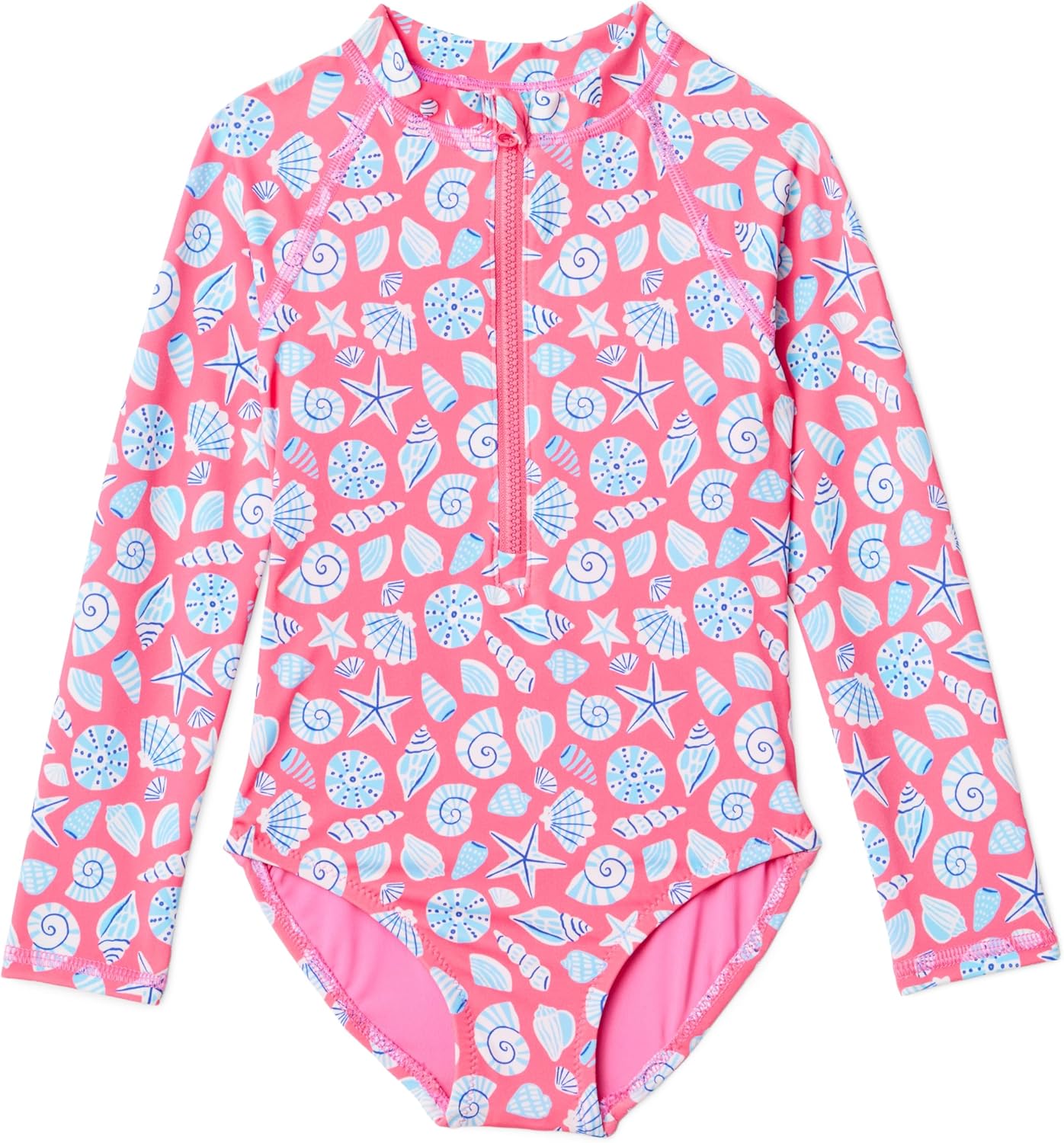 Thumbnail 6 de Amazon Essentials Girls & Toddlers Rash Guard One-Piece Swimsuit (Long Sleeve, Quick-Dry Stretch)