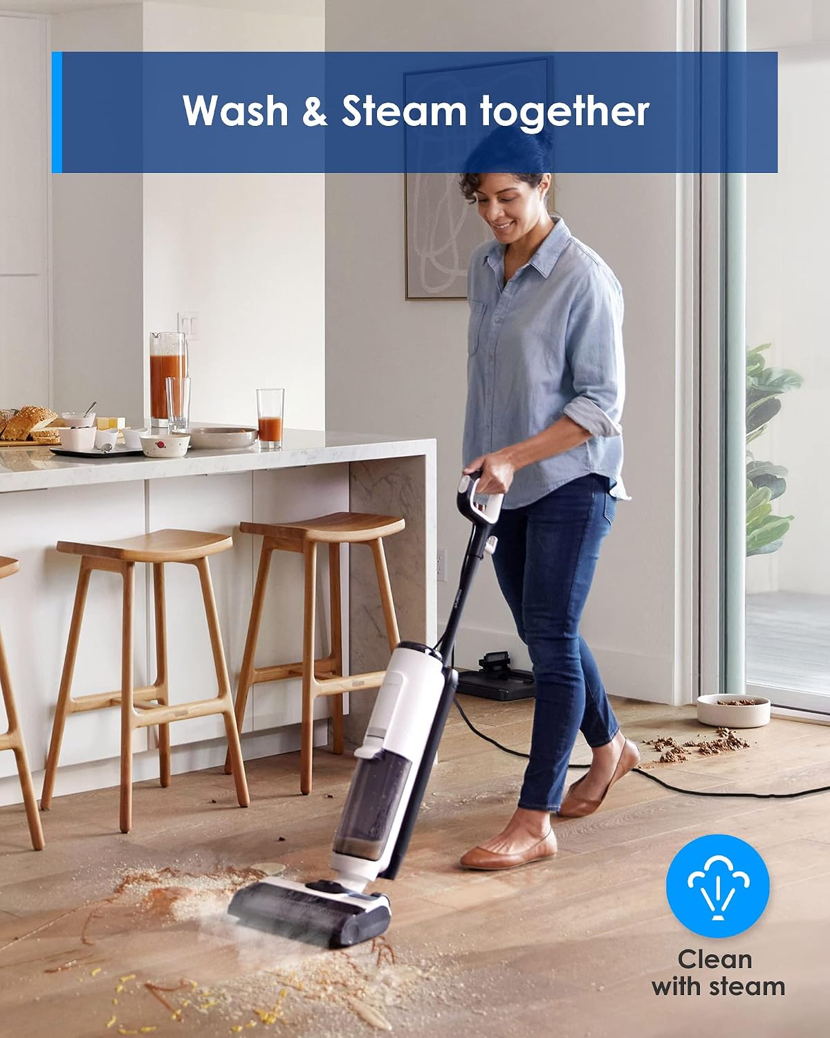 Detalle 2 de Tineco Floor ONE S7 Steam 284°F Steam Mop