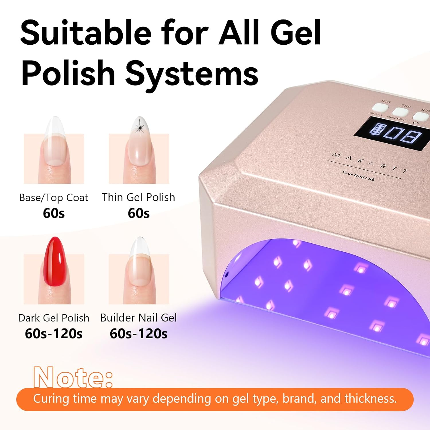 Thumbnail 2 de Makartt LED Nail Lamp 36W
