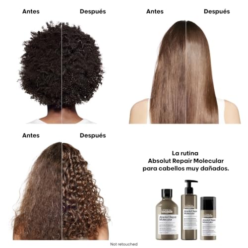 Detalle de L’Oréal Professionnel Absolut Repair Molecular ✨ Mascarilla Repara