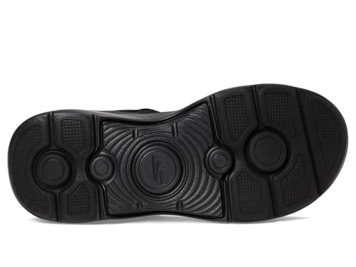 Detalle de Skechers GO WALK ARCH FIT 2.0 SANDAL para Mujer – Sandalia negra con soporte de arco