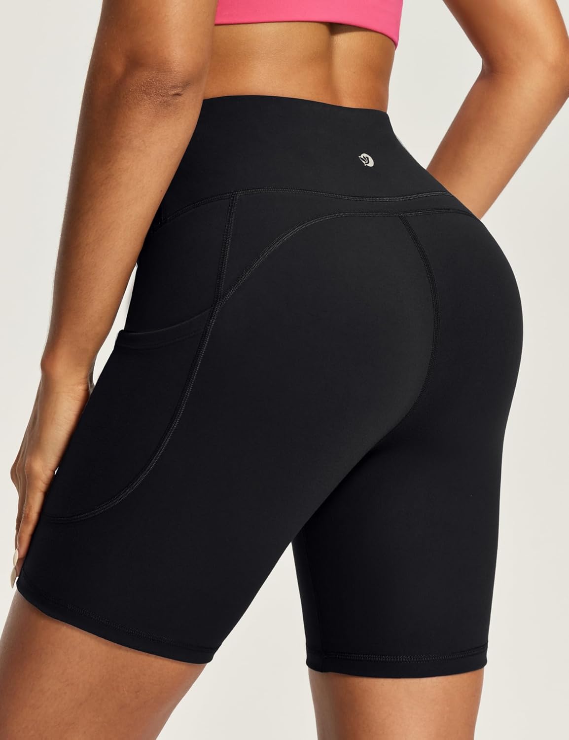 Thumbnail 1 de IUGA Women’s 6" Biker Shorts with Tummy Control and Pockets