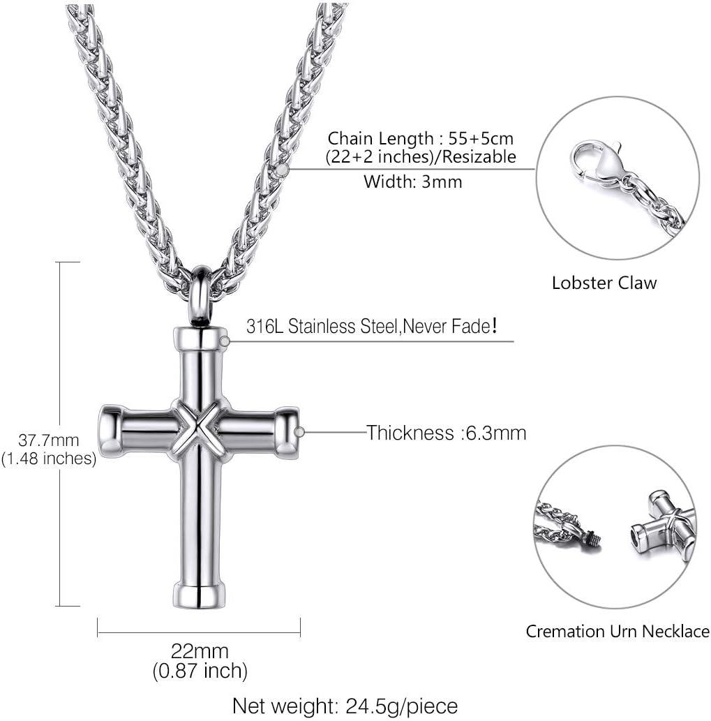 Thumbnail 5 de Richsteel Collar urna cremación acero 18+2