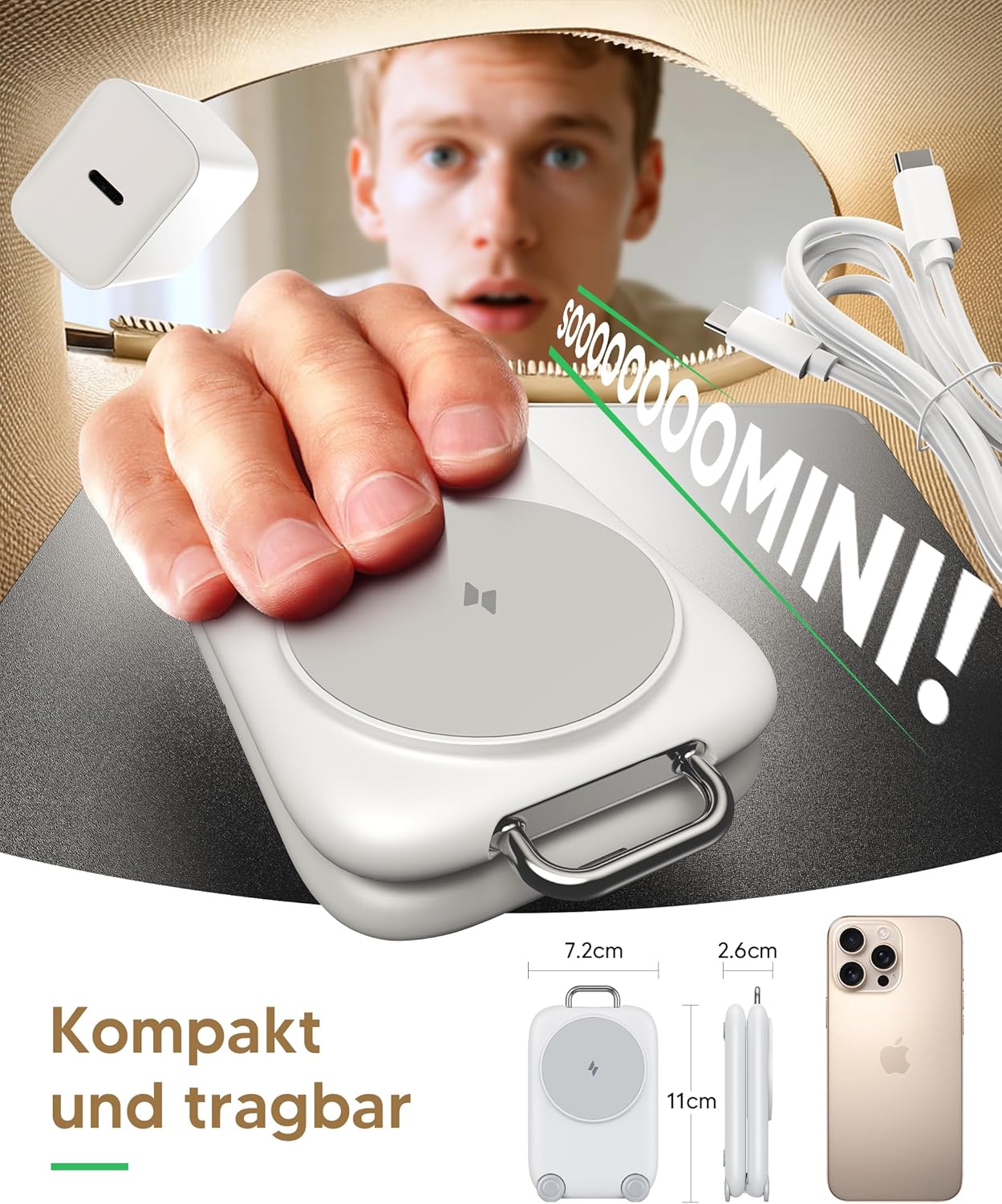 Thumbnail 3 de Mukiya Station de Charge 3 en 1 pliable