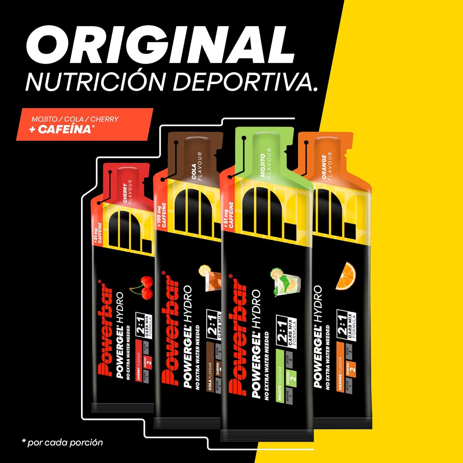 Thumbnail 2 de Powerbar PowerGel Hydro Cola 24x67ml - Energía Perfecta ⚡