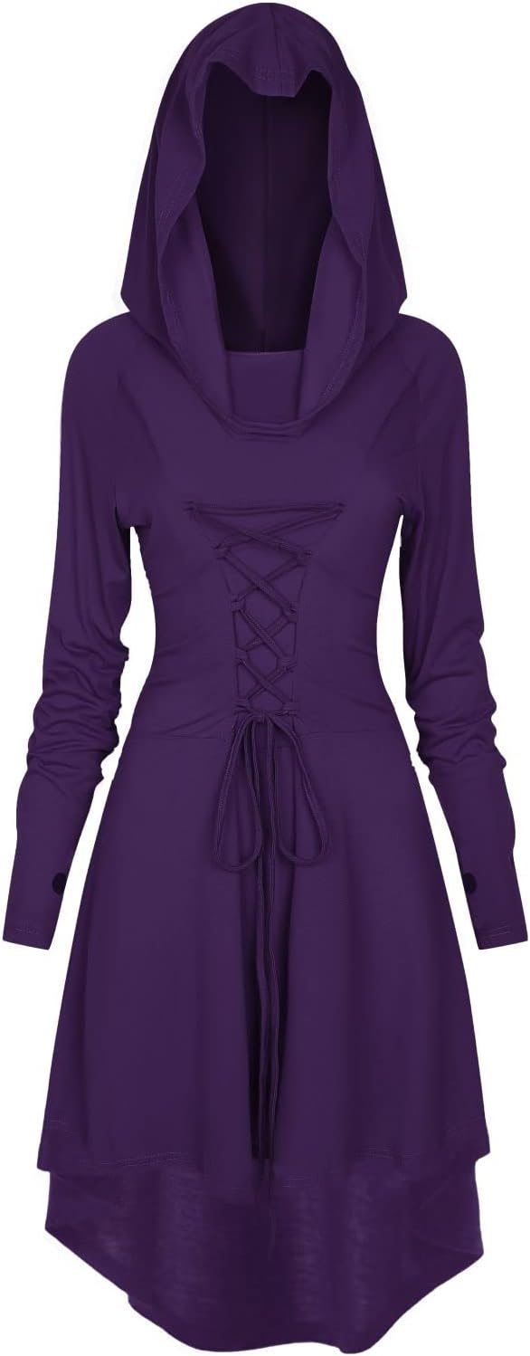 Thumbnail 6 de TSIRNK Gothic Kleid Damen XXL 🧙♀
