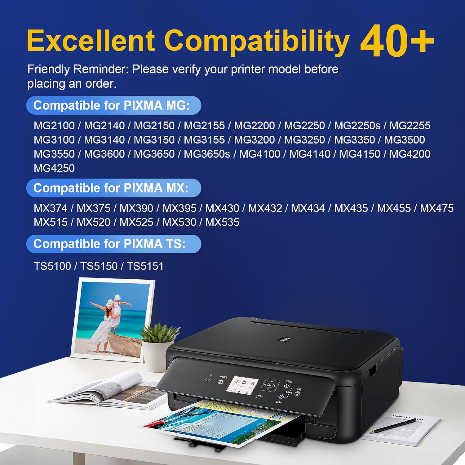 Detalle de ColorKing 540 541 ink cartridges XL