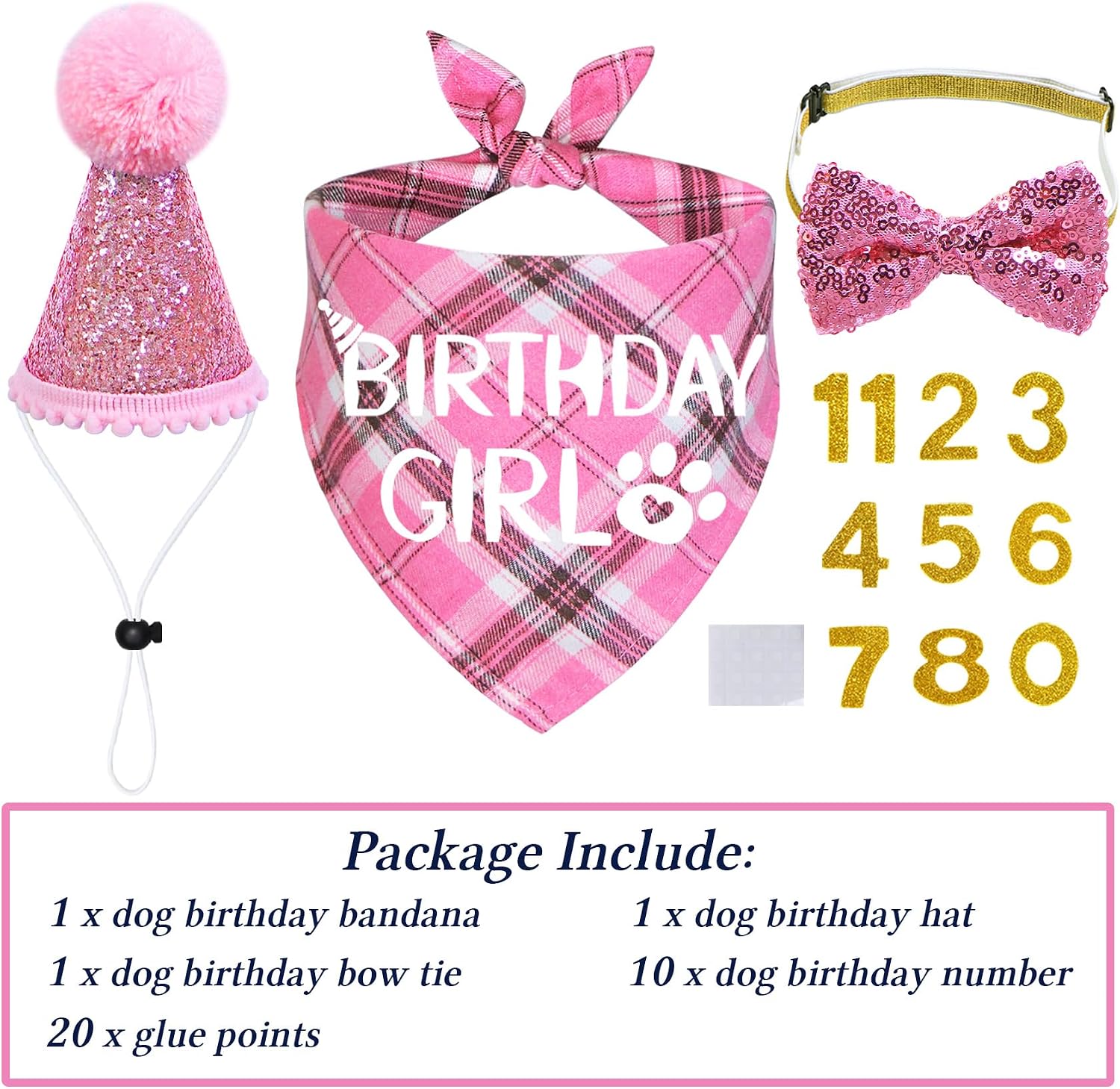 Detalle de STMK Dog Birthday Outfit Set, Small
