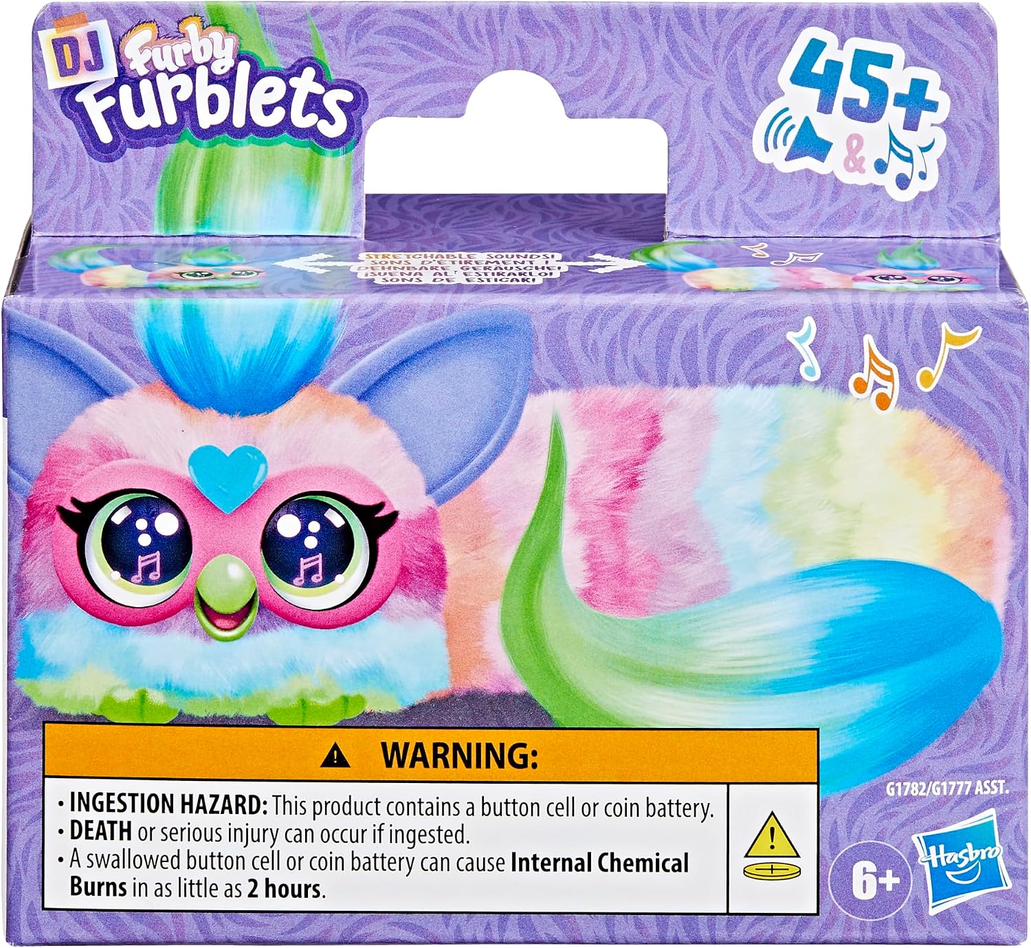 Detalle 2 de Furby DJ Furblets Can-Dee-Swirl peluche
