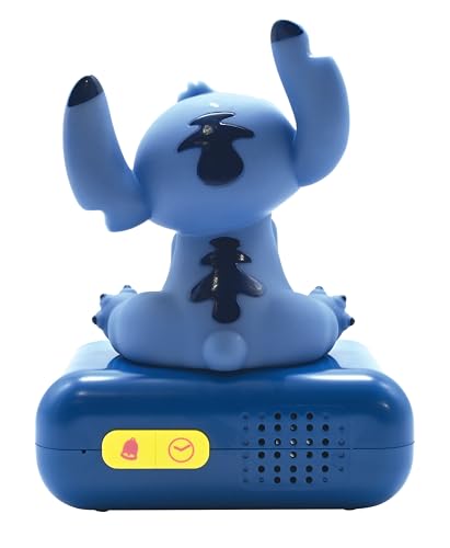 Thumbnail 1 de LEXIBOOK Disney Stitch RL800D: luz nocturna con despertador, sonidos y pantalla LCD retroiluminada