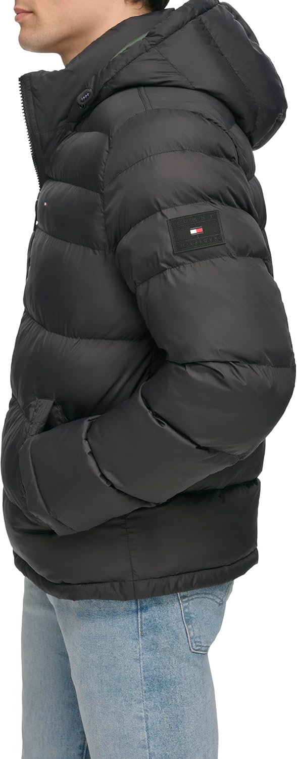 Thumbnail 1 de Tommy Hilfiger Down Alternative Hooded Puffer Jacket