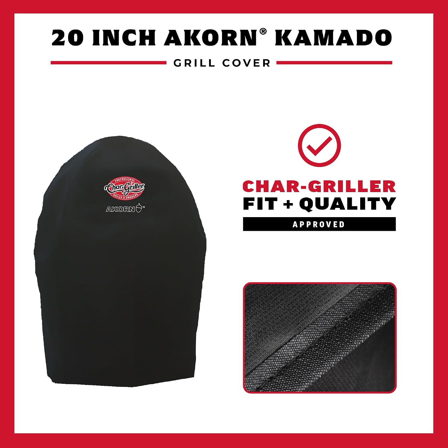 Thumbnail 5 de Char-Griller Kamado Grill Cover Polyester