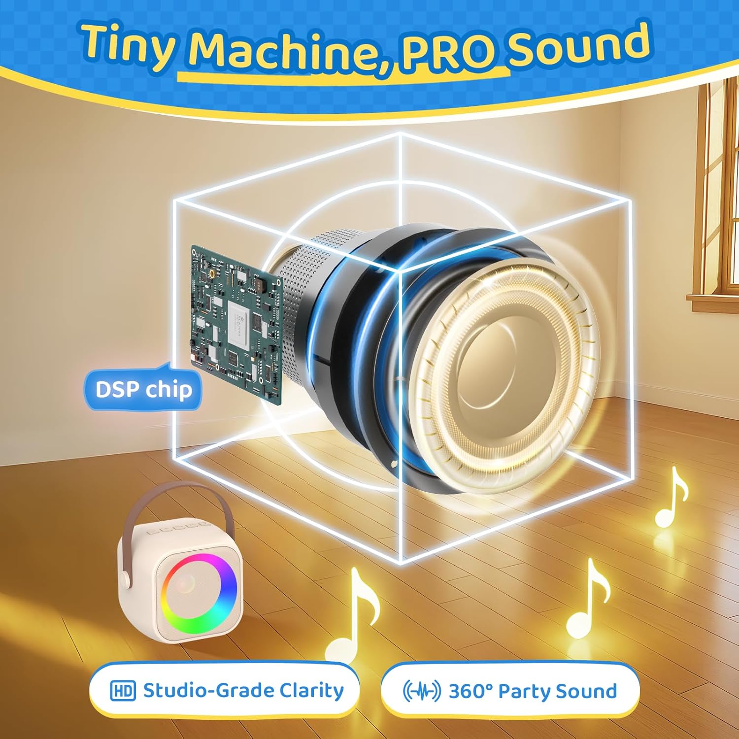 Thumbnail 4 de Jeefu Karaoke Machine 1800mAh 🎤