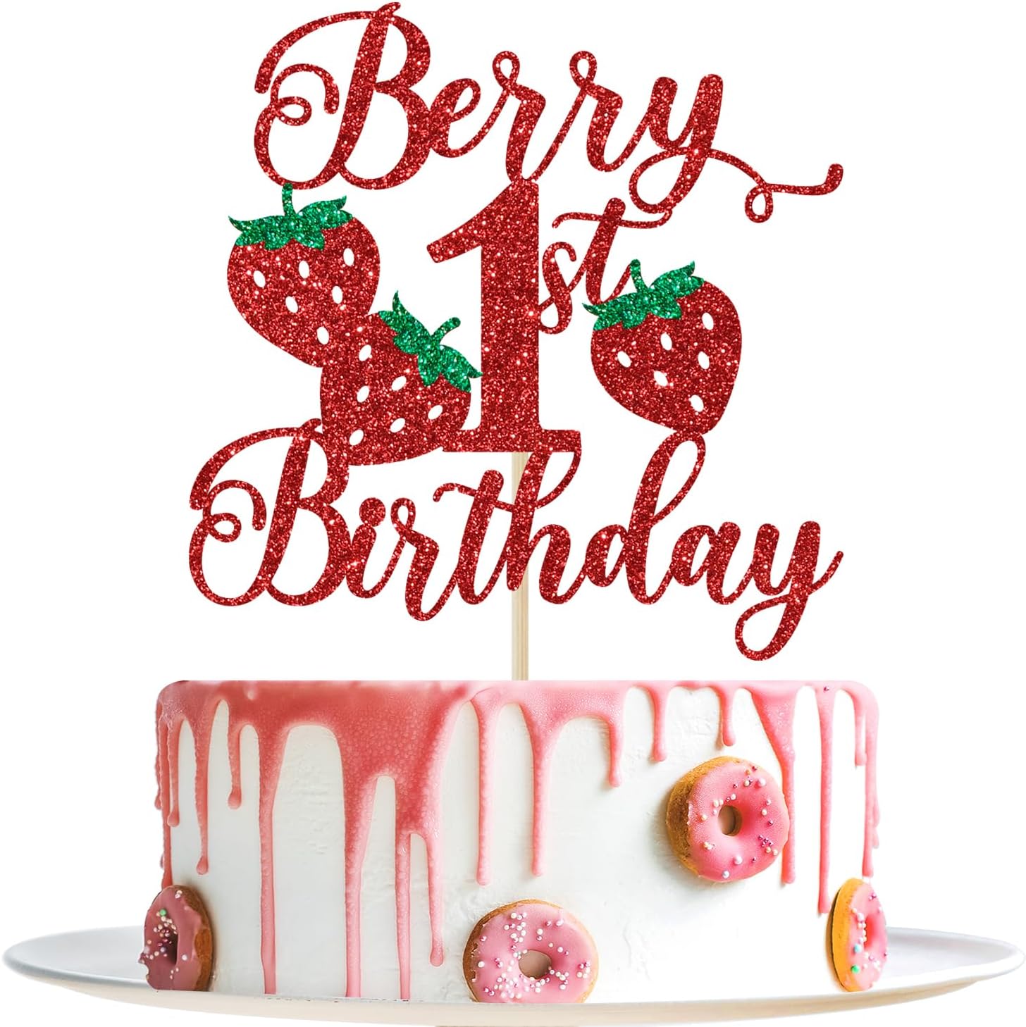 Detalle de 1st Birthday Cake Topper 18 x 12 cm