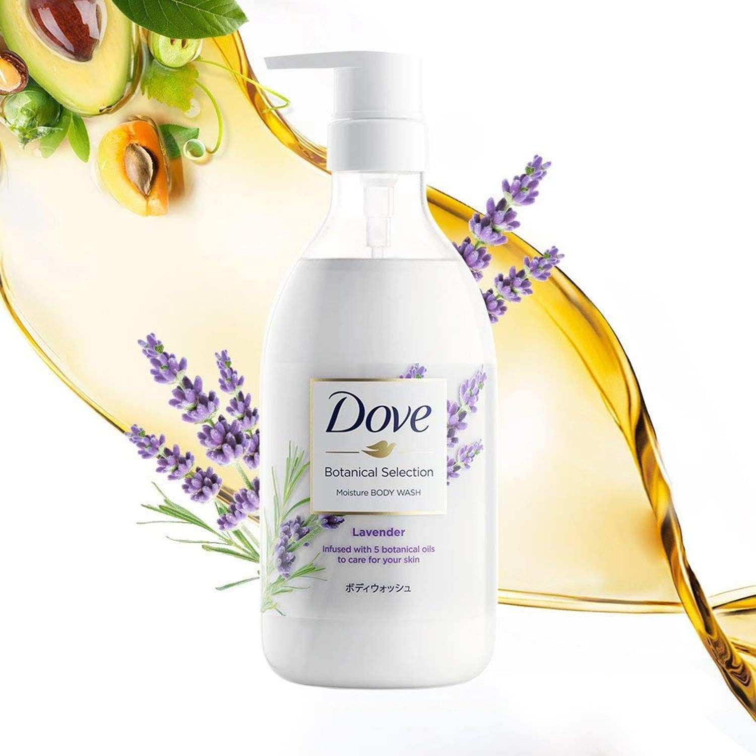 Detalle 2 de Dove ボタニカルセレクション ラベンダー ボディソープ 詰め替え 900g