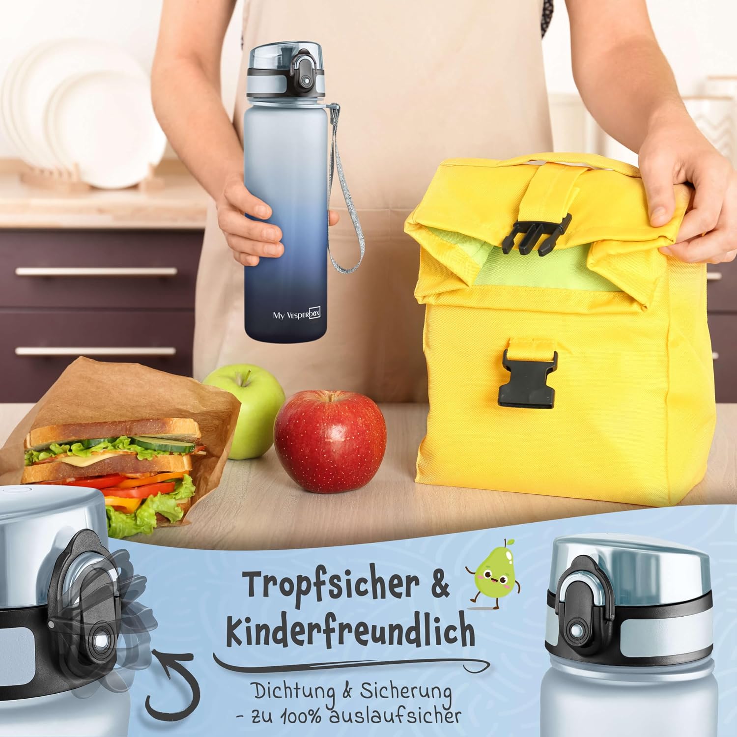 Thumbnail 3 de My Vesperbox Trinkflasche Kinder 500 ml