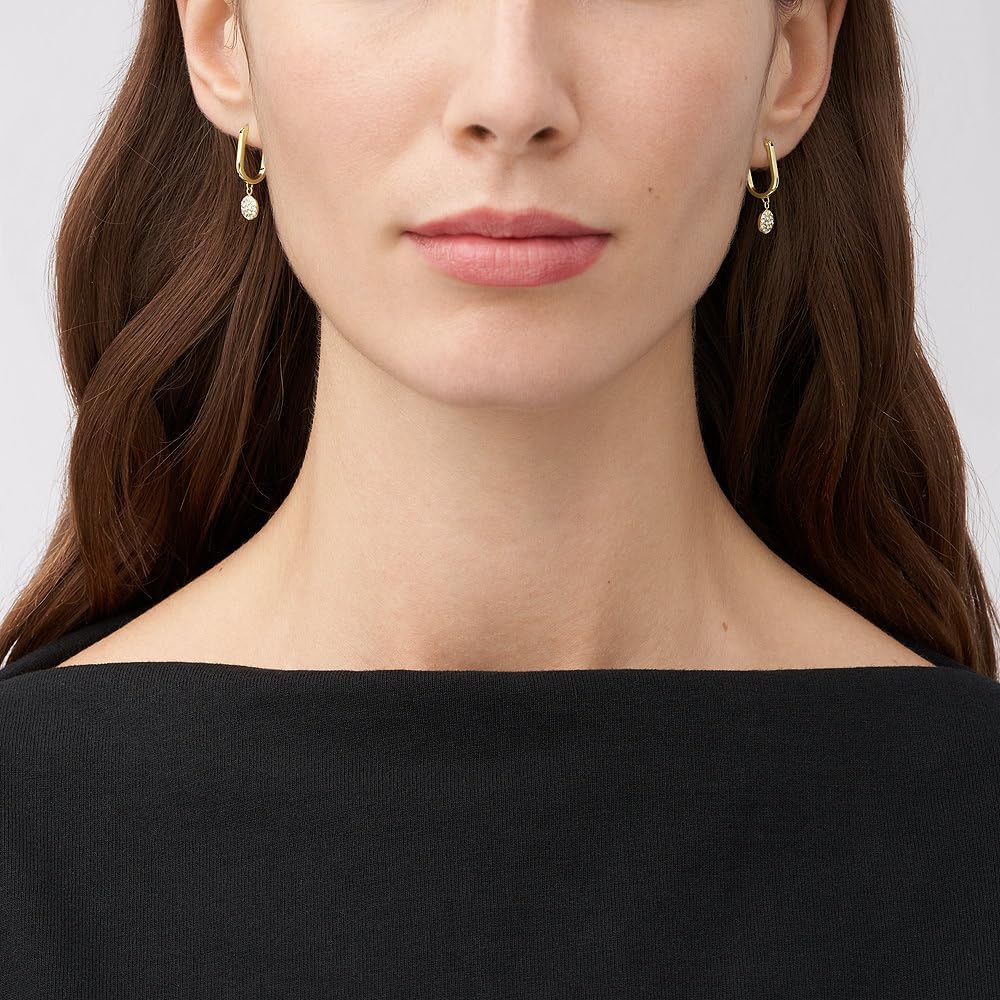 Thumbnail 2 de Fossil Sadie Glitz Disc Boucles d'oreilles