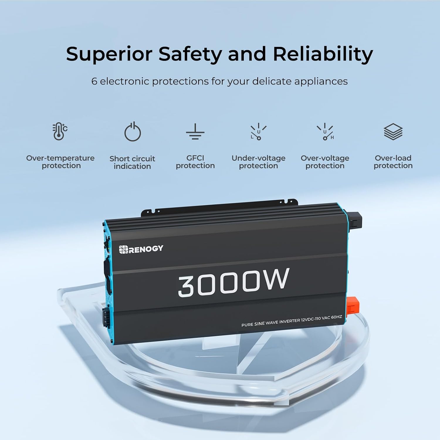 Thumbnail 5 de Renogy Inverter P2 3000W pure sine inverter