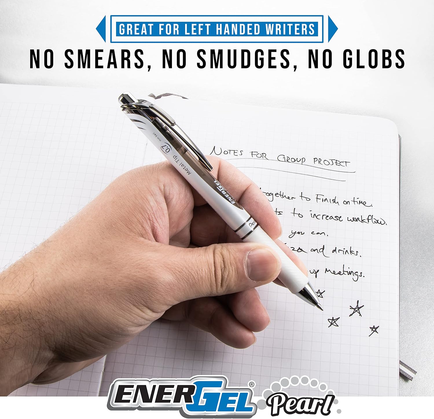 Detalle de Pentel Writing Essentials 10-pack