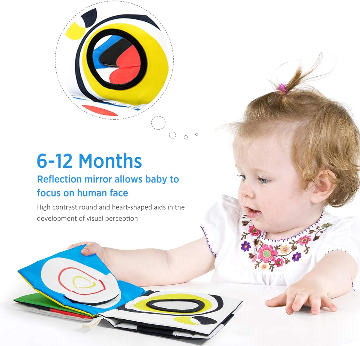 Detalle de Beiens Soft Baby Book, Polyester