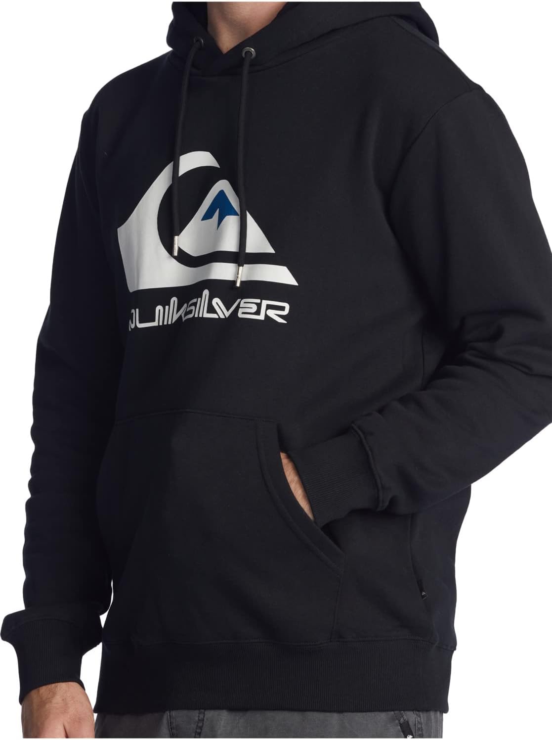 Thumbnail 2 de Quiksilver Homme Big Logo Hood Sweater – Noir, taille L EU