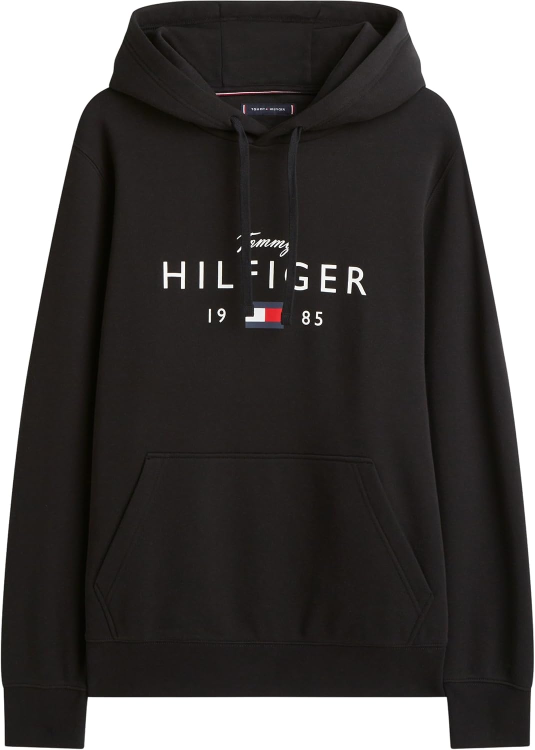 Detalle 2 de Tommy Hilfiger Men's Brand Love Big Hilfiger Hoodie Mw0mw41427 Pullover Hoodie