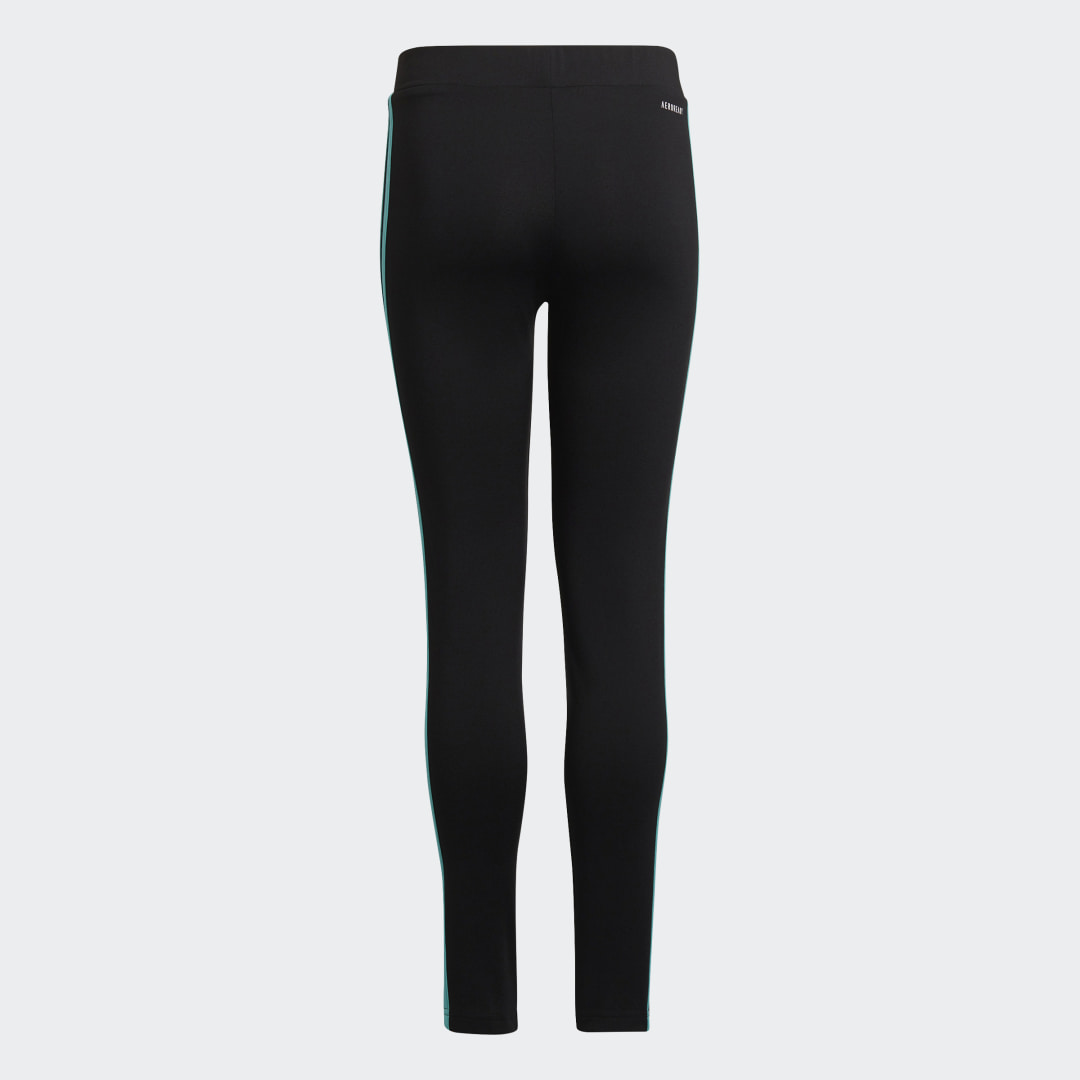 Detalle de Mallas Designed 2 Move 3 bandas de Adidas — Negro