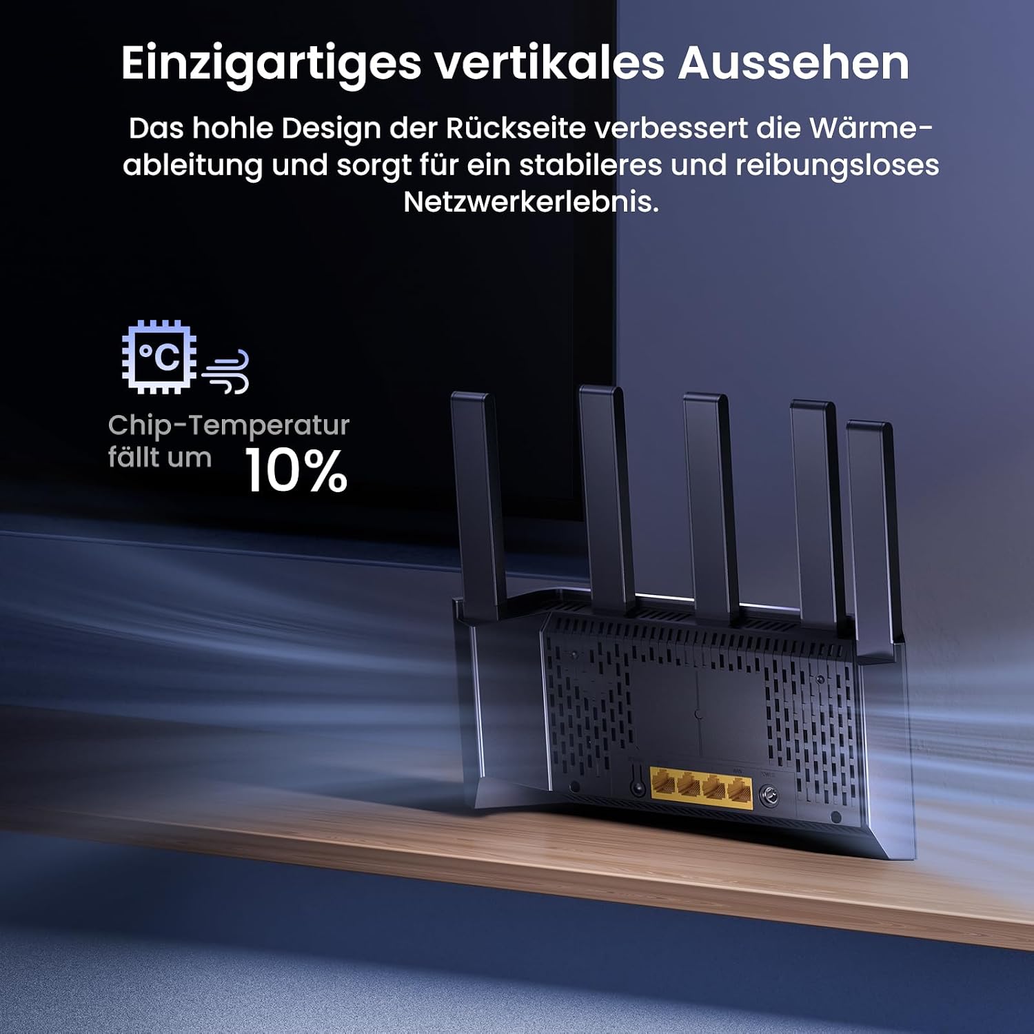 Detalle de Tenda RX2L Pro Wi-Fi 6 Router WLAN