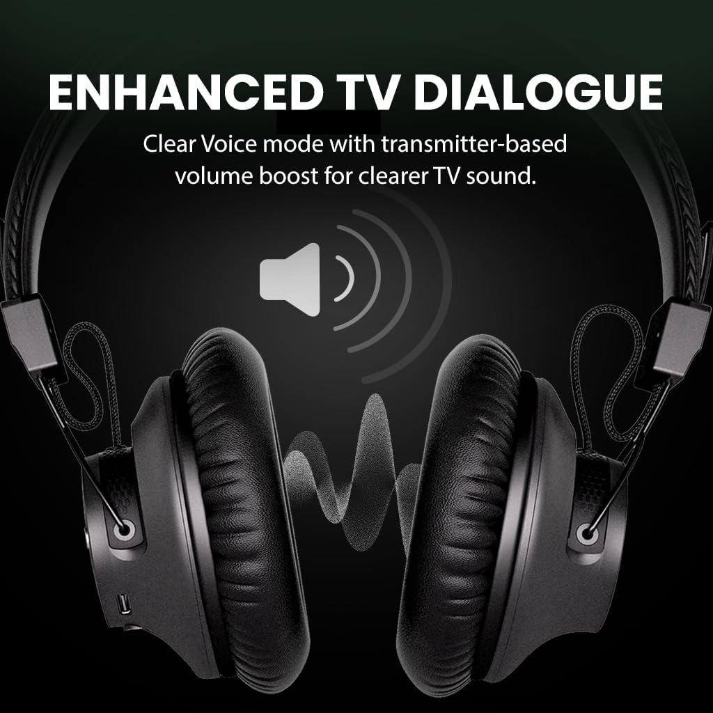 Detalle de Avantree HT5009 Plus TV Headphones 60H
