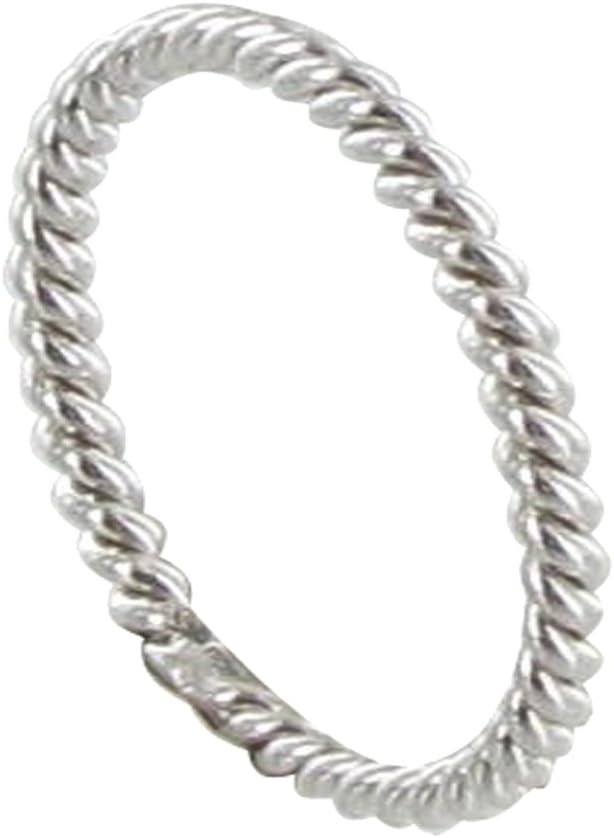 Thumbnail 5 de LES POULETTES BIJOUX - Bague Argent 925 Anneau torsadé