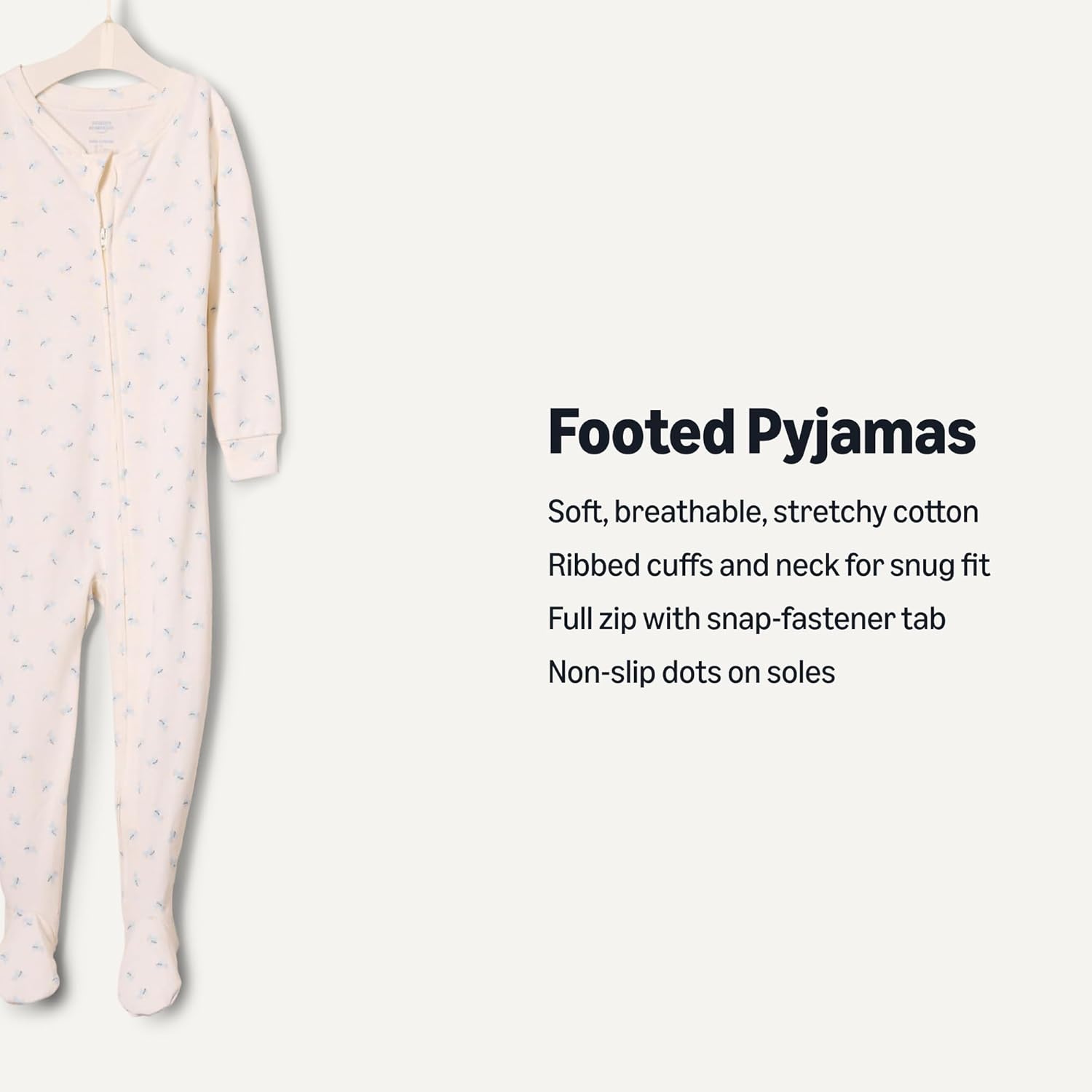 Thumbnail 3 de Amazon Essentials x Sofia Grainge Unisex Toddlers and Babies' Snug-Fit Cotton Footed Pyjamas (Pack of 2)